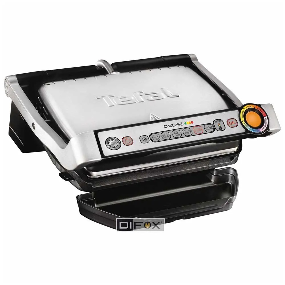 תמונת מוצר - גריל חשמלי חכם Tefal Optigrill+ GC712 2000W 6 תוכניות חיישן עובי