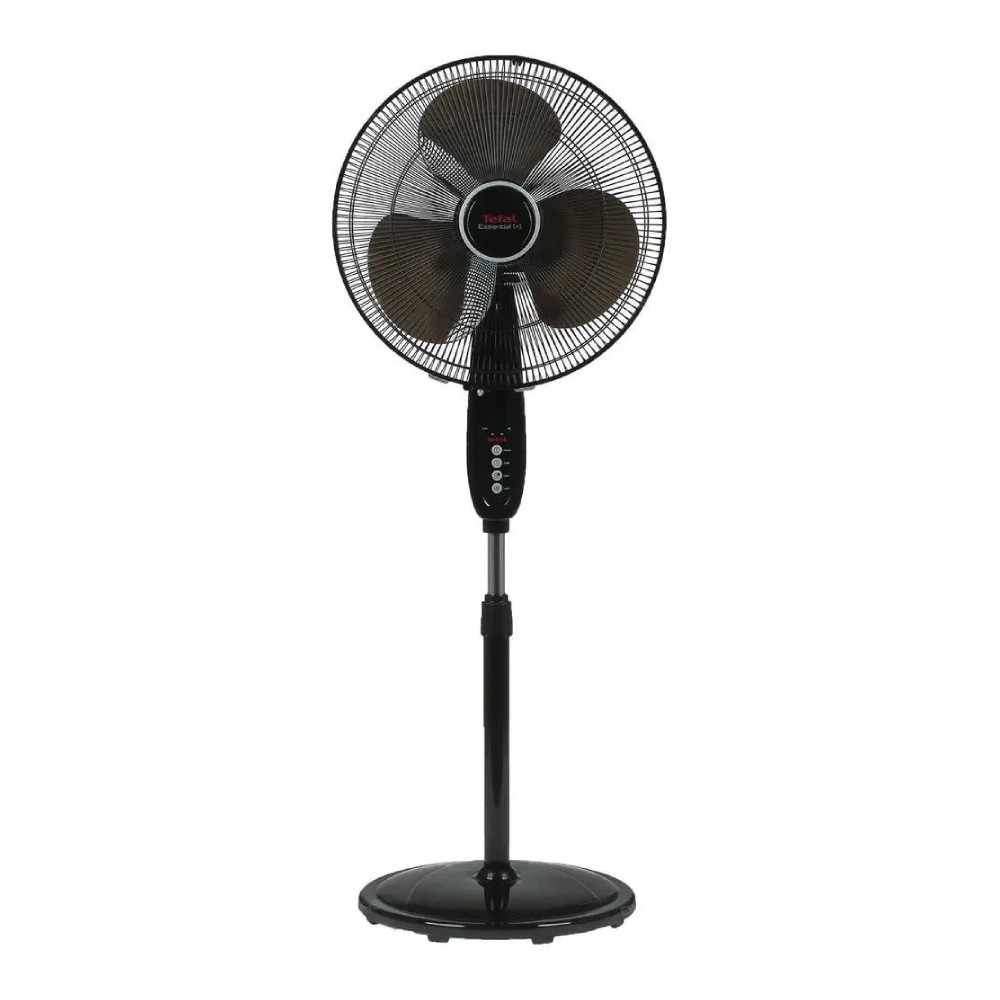 תמונת מוצר - מאוורר עמוד Tefal Essential+ VF3910F0 עם שלט – 40 ס"מ, 60W, שחור