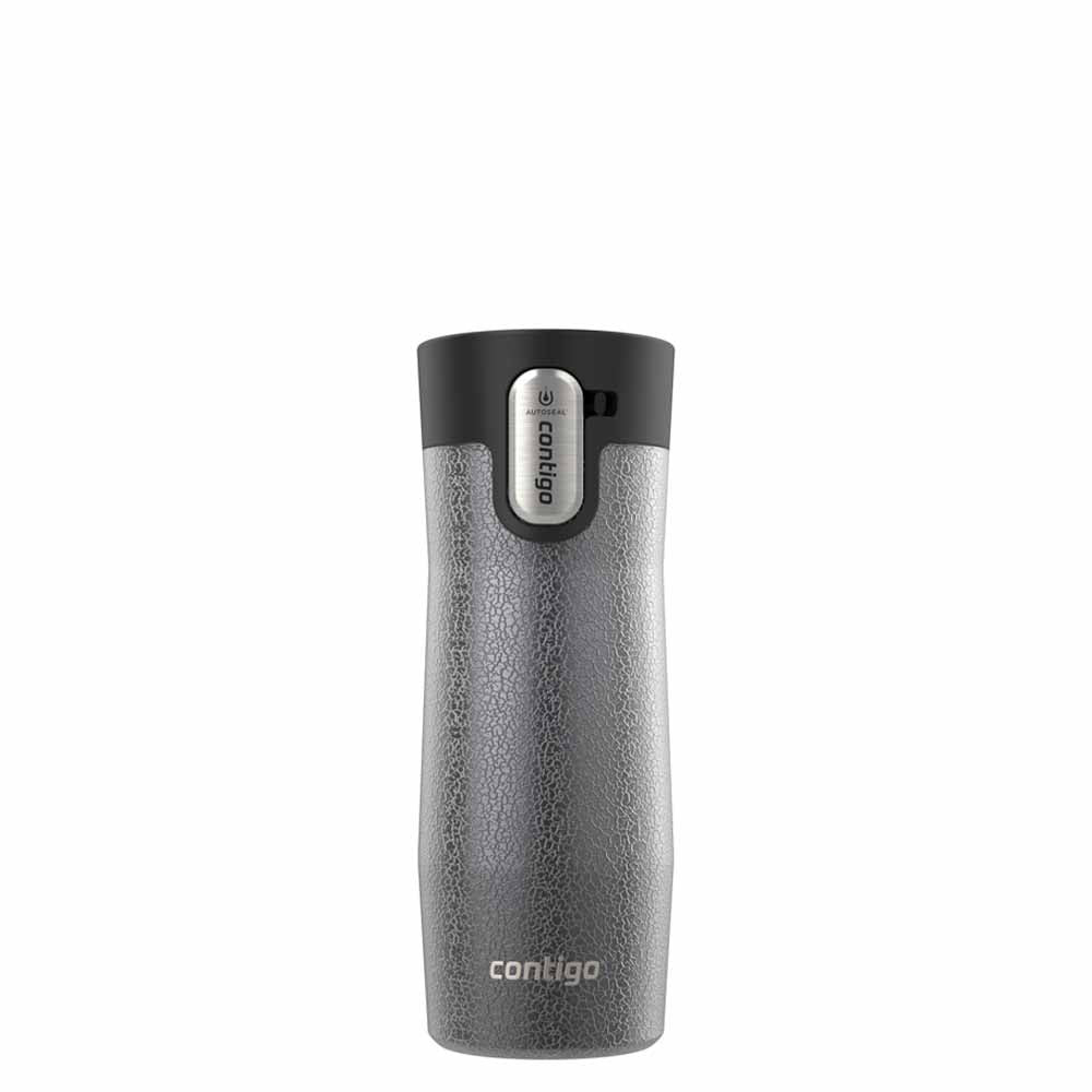 תמונת מוצר - כוס תרמית Contigo West Loop 3.0 נירוסטה 470 מ"ל אפור Crystal Sake