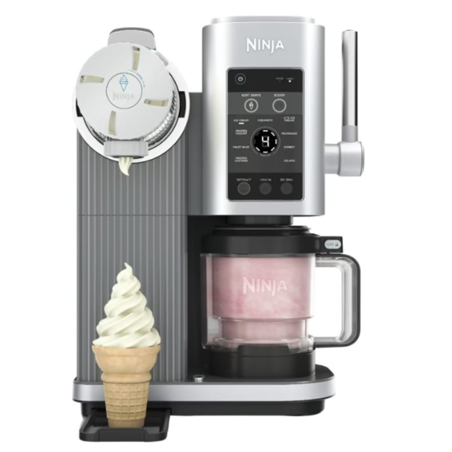 תמונת מוצר - מכונת גלידה ביתית Ninja CREAMi Scoop & Swirl NC701 800W 13 תוכניות