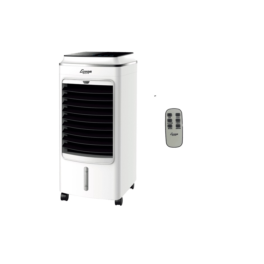 תמונת מוצר - מצנן אוויר Luxor AHY-2750 בהספק 75W עם שלט ומיכל 4 ליטר – לבן