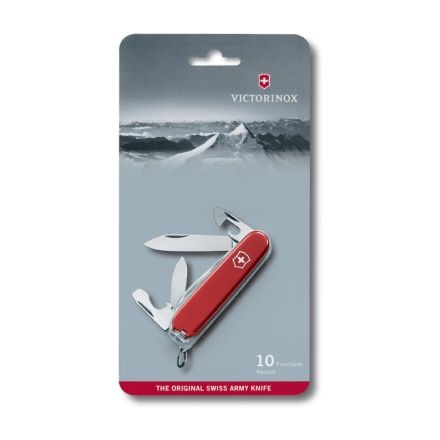 תמונת מוצר - אולר Victorinox Recruit 84 מ"מ 10 פונקציות אדום – דגם 0.2503