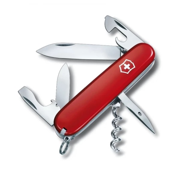 תמונת מוצר - אולר Victorinox Spartan 91 מ"מ 12 פונקציות אדום – דגם 1.3603