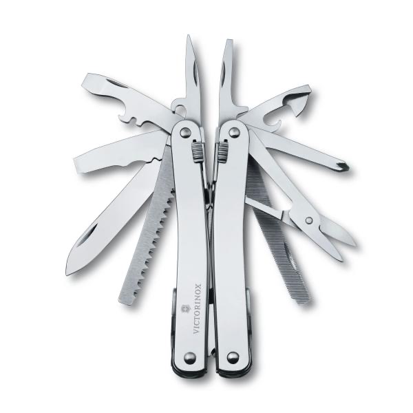 תמונת מוצר - מולטיטול Victorinox SwissTool Spirit X 24 פונקציות + נרתיק עור – 3.0224