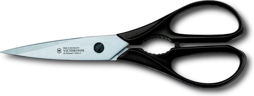 תמונת מוצר - מספריים רב-תכליתיים למטבח Victorinox נירוסטה ידית שחורה