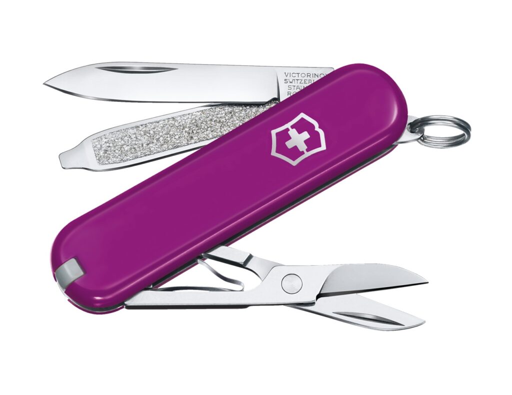 תמונת מוצר - אולר Victorinox Classic SD 58 מ"מ Tasty Grape סגול – 0.6223.52G