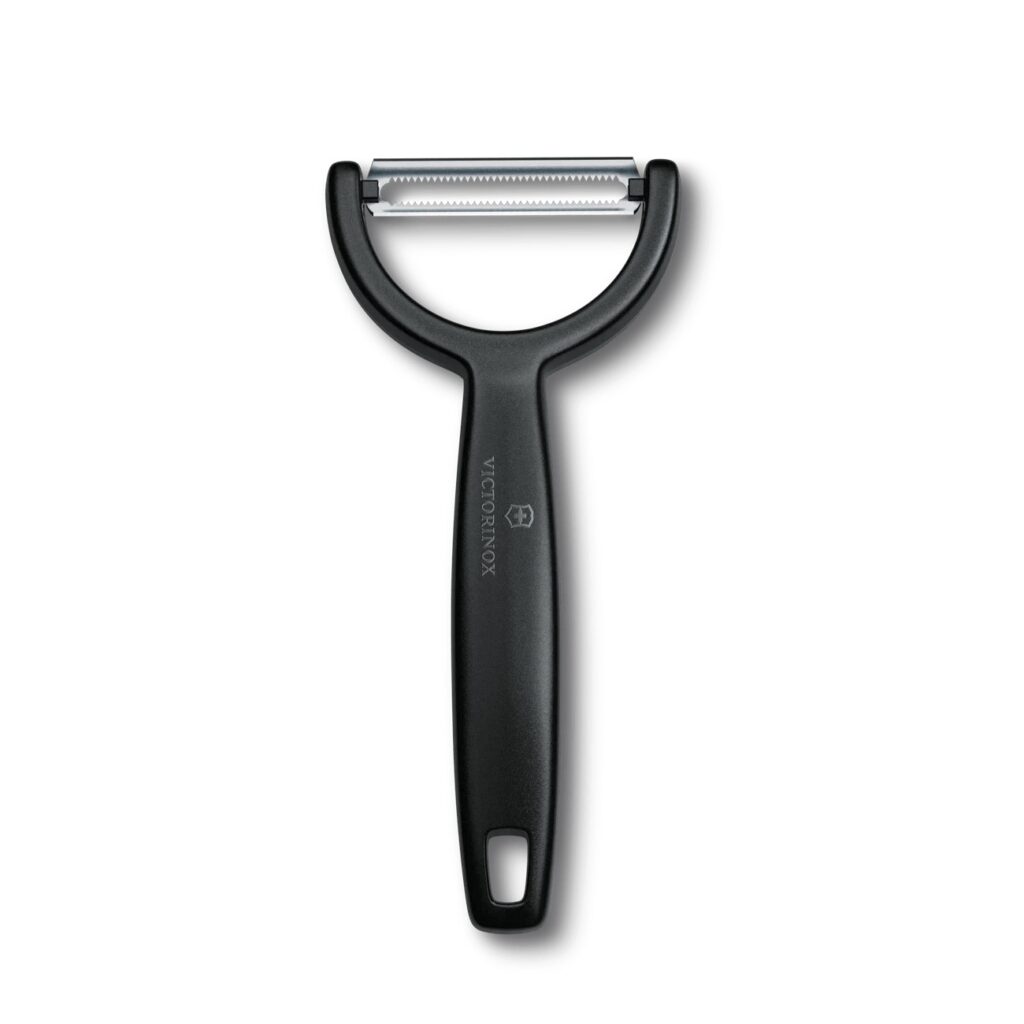 תמונת מוצר - קולפן Y רוחבי Victorinox Ypso להב משונן ידית שחורה 6.0963.3