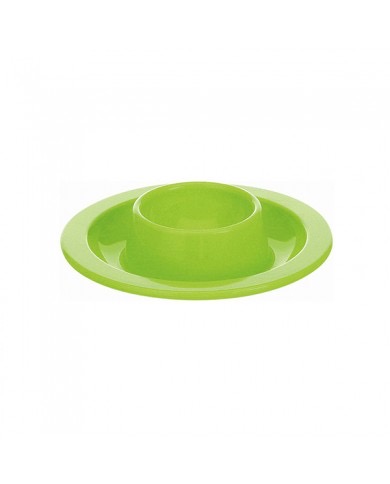 תמונת מוצר - מעמד ביצה Cosmoplast עגול – גביע ביצה מפלסטיק, ירוק