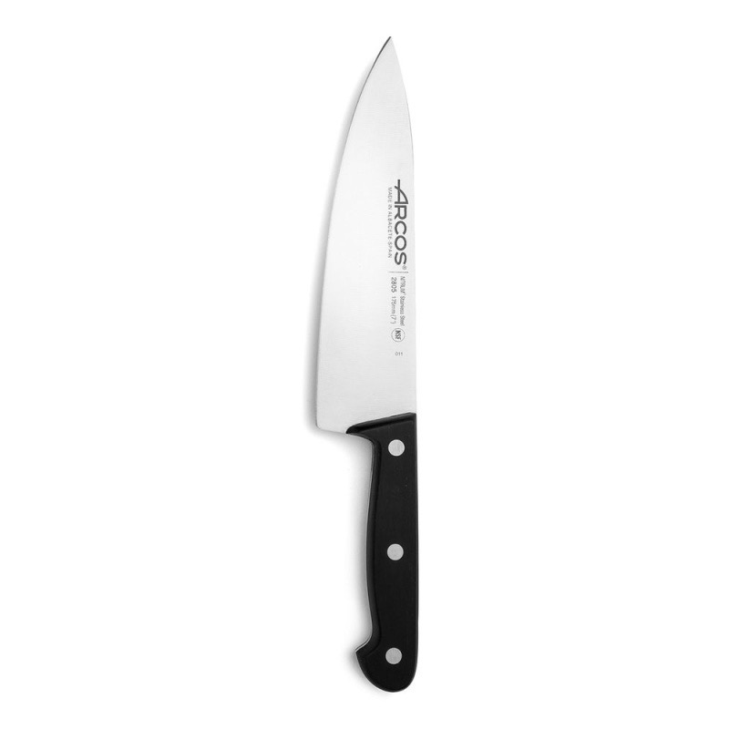 תמונת מוצר - סכין שף Arcos Universal 17.5 ס"מ – להב NITRUM®, ידית שחורה